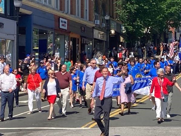 U.S. Senator Richard Blumenthal (D-CT) attended Memorial Day parades in Wethersfield, Milford, Orange, Monroe, Torrington, and Stratford.